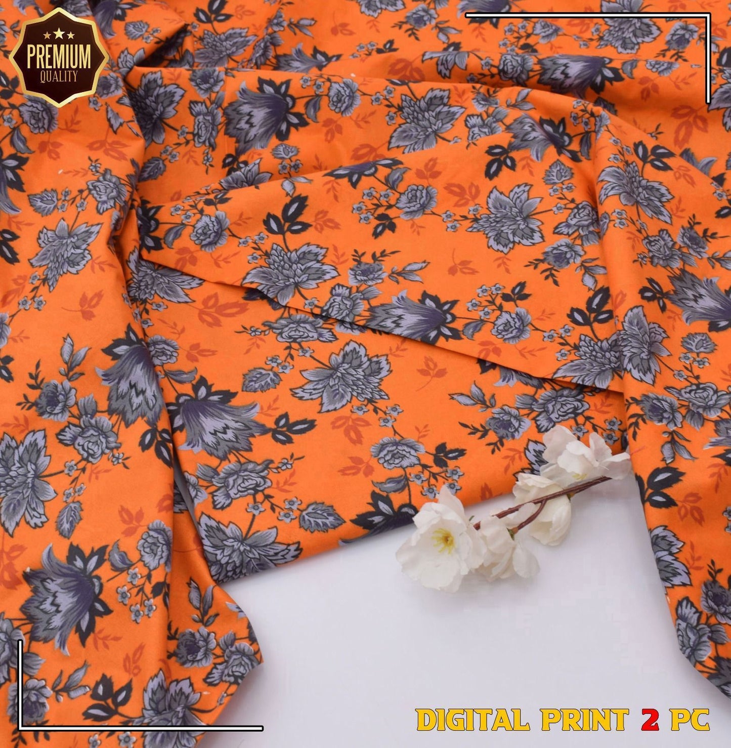 Floral 2pc Casual Wear Dress