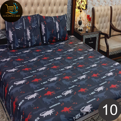 Weavon - Most Demanding Pure Cotton Bedsheets - Export Quality [SET A]