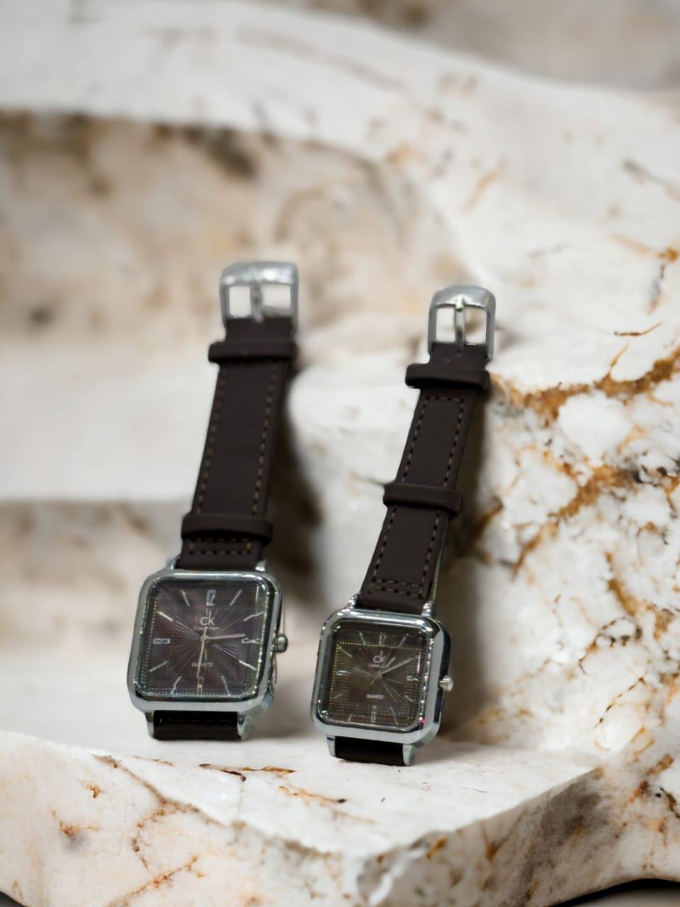 Square Couple Watches
