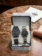 Premium Couple Chain Watch