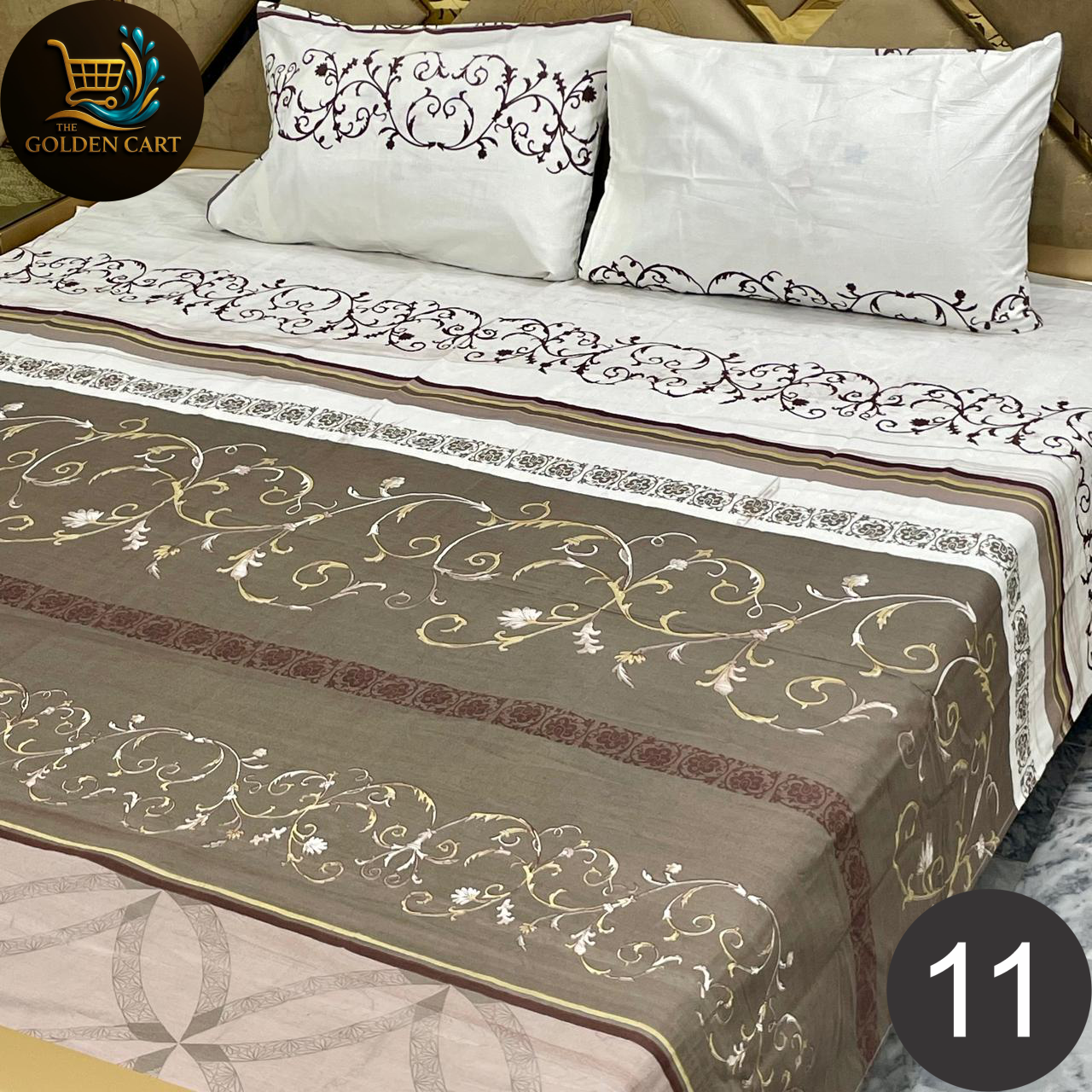 Weavon - Most Demanding Pure Cotton Bedsheets - Export Quality [SET A]