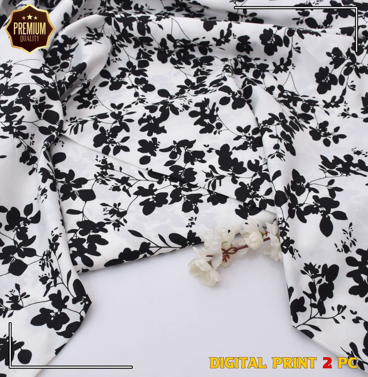 Floral 2pc Casual Wear Dress