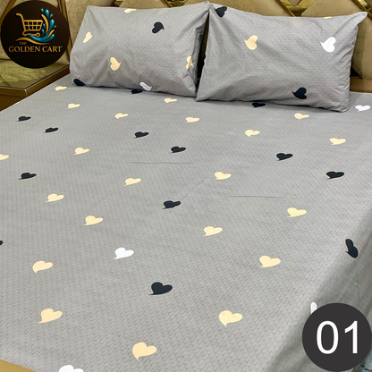 Weavon - Most Demanding Pure Cotton Bedsheets - Export Quality [SET A]