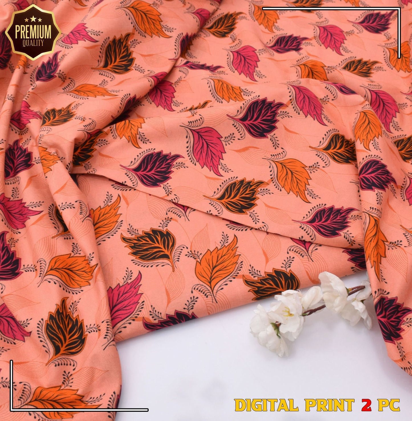 Floral 2pc Casual Wear Dress