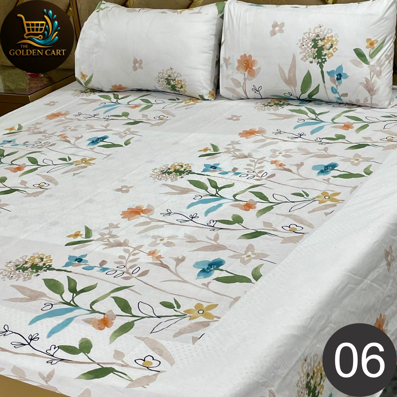 Weavon - Most Demanding Pure Cotton Bedsheets - Export Quality [SET A]