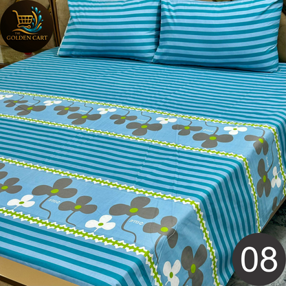 Weavon - Most Demanding Pure Cotton Bedsheets - Export Quality [SET A]
