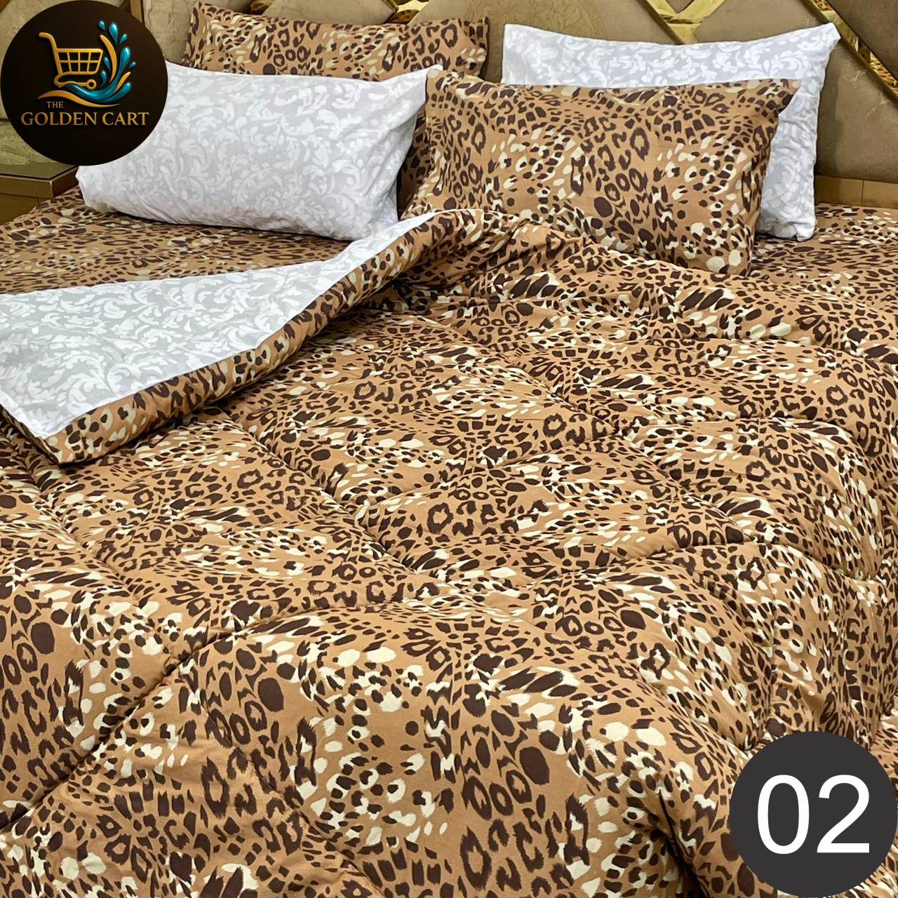 Comfora - 6pc Vicky Cotton Razai Set - Export Quality [SET A]