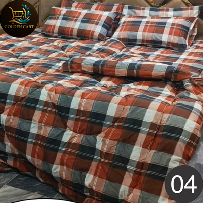 Comfora - 6pc Vicky Cotton Razai Set - Export Quality [SET A]