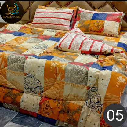 Bedora - 6pc Vicky Razai Set - Mix Soft Cotton [SET A]