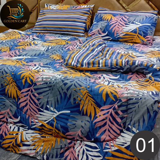 Bedora - 6pc Vicky Razai Set - Mix Soft Cotton [SET B]