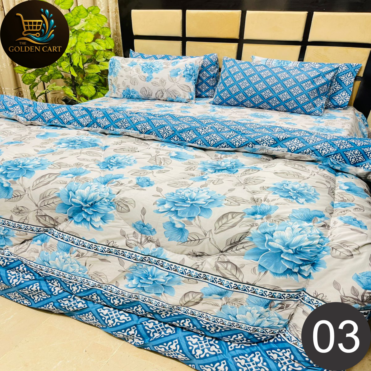 Bedora - 6pc Vicky Razai Set - Mix Soft Cotton [SET B]