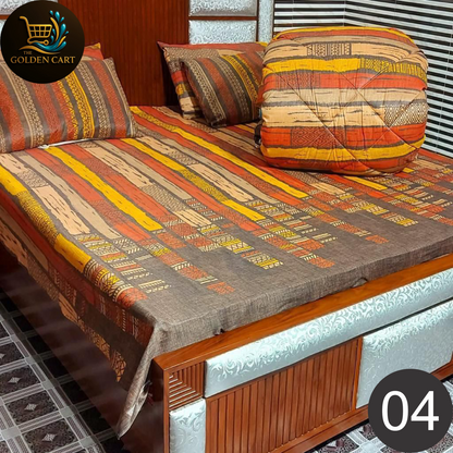 Bedora - 6pc Vicky Razai Set - Mix Soft Cotton [SET B]