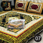 DREAMLAND 4 PCS - 3D PANAL BEDSHEET - CRYSTAL COTTON
