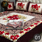 DREAMLAND 4 PCS - 3D PANAL BEDSHEET - CRYSTAL COTTON [Set B]