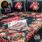 DREAMLAND 4 PCS - 3D PANAL BEDSHEET - CRYSTAL COTTON [Set B]