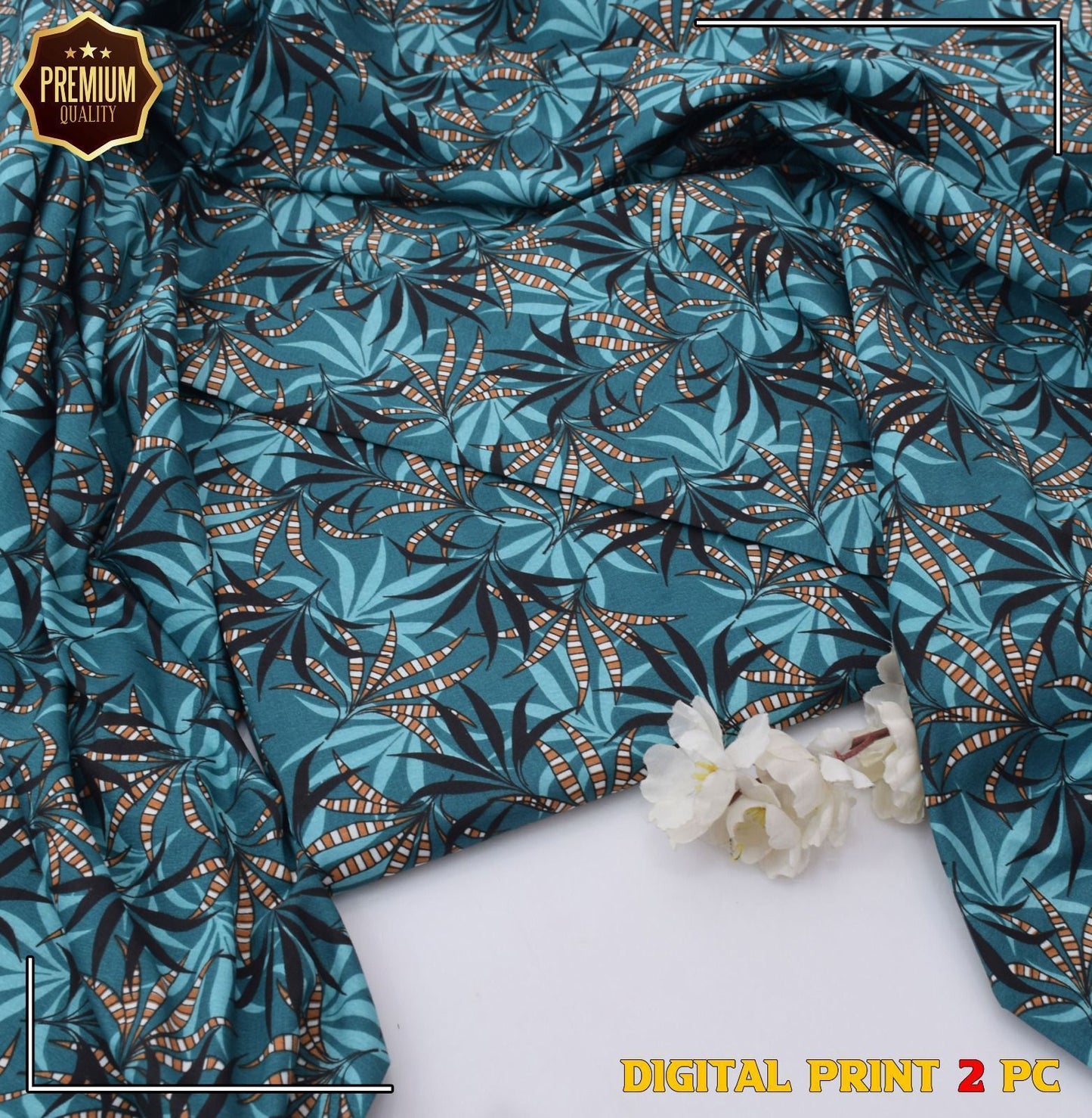 Floral 2pc Casual Wear Dress